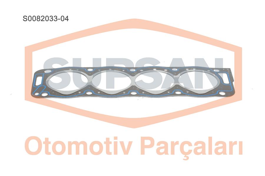 PAY-BX910 Silindir Kapak Contasi 1.48mm 4 Centik ( Peugeot   Partner 1.9d Xud9 )