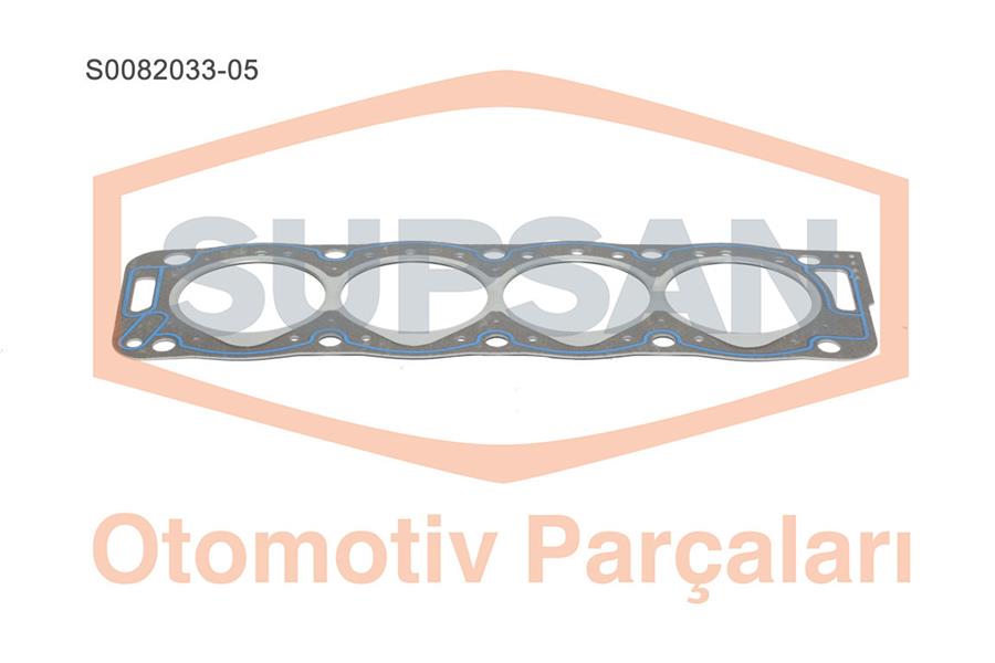 PAY-BX920 Silindir Kapak Contasi 1.53mm 5 Centik ( Peugeot   Partner 1.9d Xud9 )