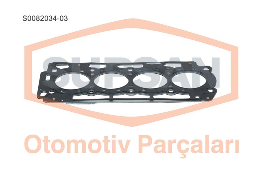 SUPSAN S0082034-03 Silindir Kapak Contasi Ford-Peugeot-Citroen 02> 1.4 Tdci Euro 4 1 Tirnak 1.35 Mm