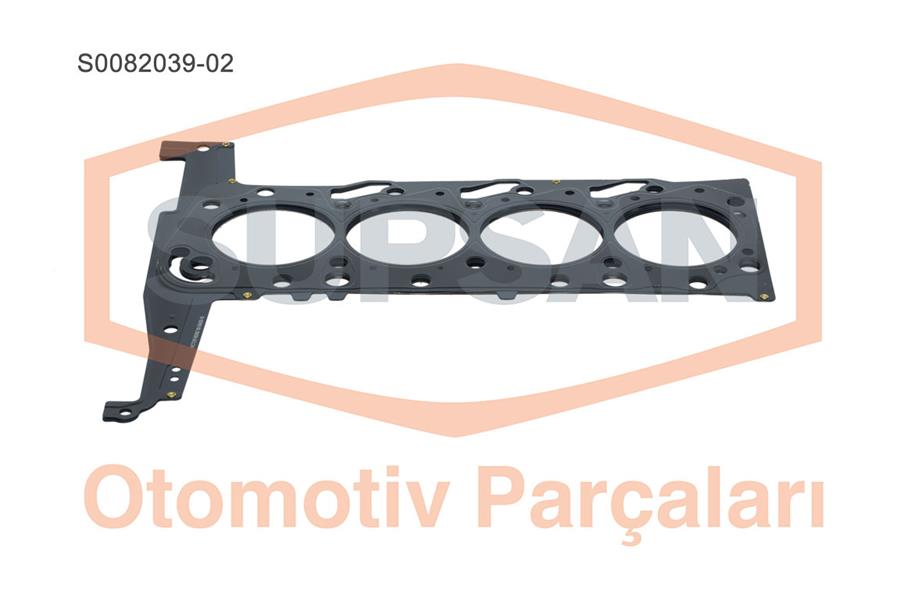 SUS-S0082039-02 Silindir Kapak Conta 2 Centik Mls ( Ford   Transit 2.4 L Puma V184 )