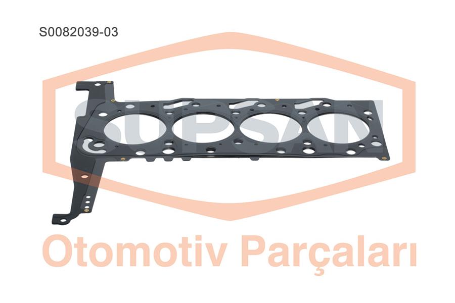 R 448012MLS Silindir Kapak Contasi 1.20mm 3 Tirnak Transit V184