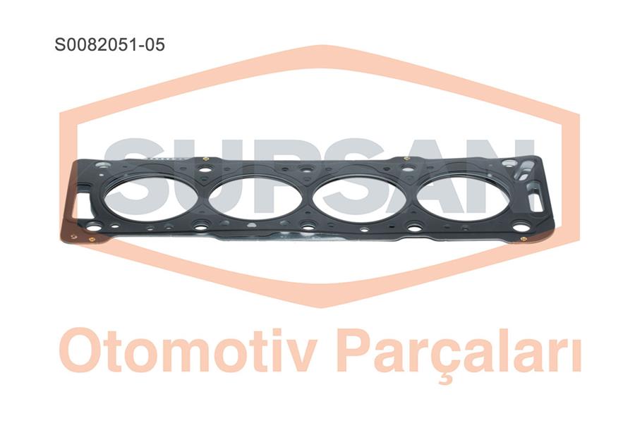 OTC-42173006 Silindir Kapak Contasi 5 Delik 1.42mm ( Peugeot   Partner 1.9d Dw8 )