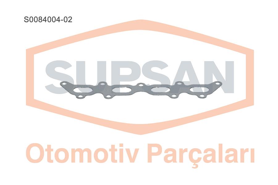 SUPSAN S0084004-02 Conta Egzos Manifold Fiat Doblo. Palio. Albea. Palio 1.2 16v <2005 Eng. 188 A 5.000