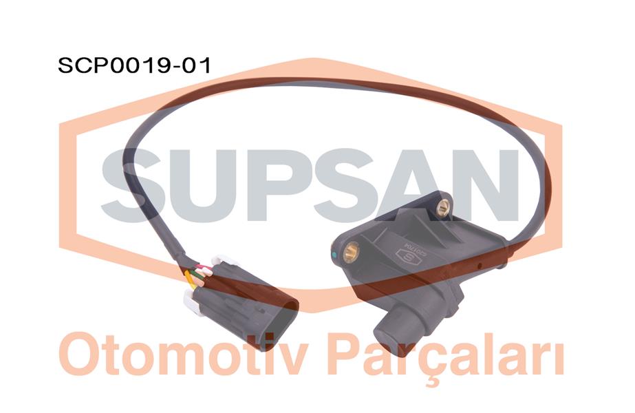 ZCMS1057 Eksantrik Devir Sensoru Kablolu 525mm Opel Astra F 1.4 I 16v (F19, M19) 90hp X 14 Xe 1996-1998
