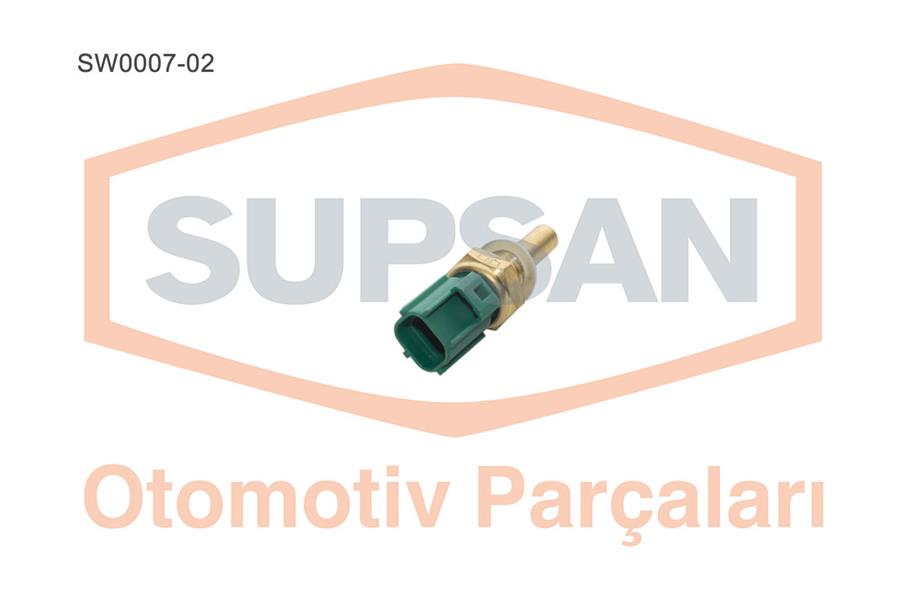 SUPSAN SW0007-02 Hararet Müşürü Toyota Avensis 1.6l 3zzfe Zzt250 03-08 / Corolla 1.4l 4zz-Fe Zze120 Vvti 02-06 / 1.6l 3zz-Fe Zze121 Vvti 02-06 / Verso 1.6l 3zz-Fe Znr10 04-> / Mazda 2 De 07-> / 3 Mazda 3 Bk Bl Bm 03->