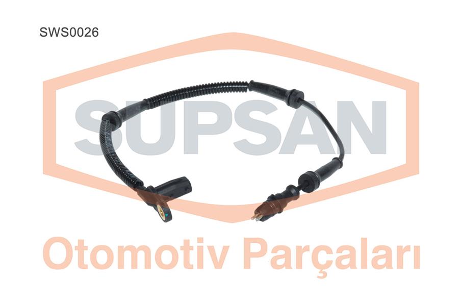 SUPSAN SWS0026 Sensör Abs Renault Master Ii 2.5 Dci G9u 3.0 Dci Zd3