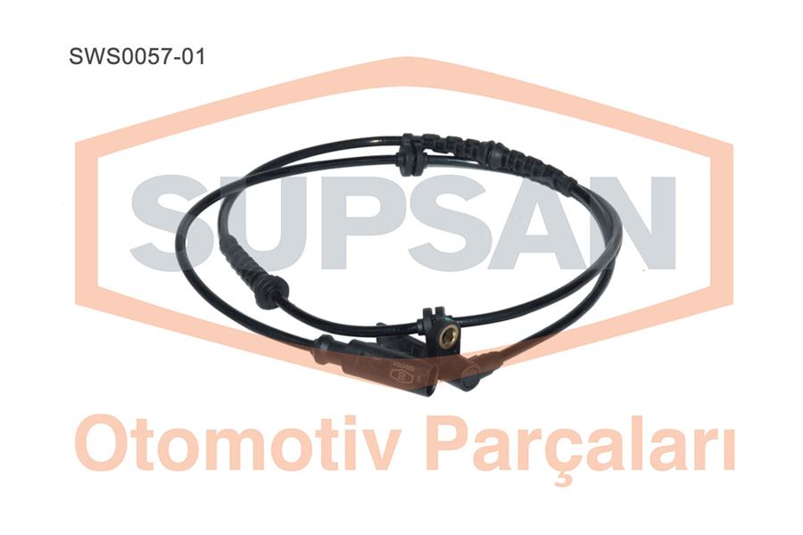 SUPSAN SWS0057-01 Ön Teker Abs Sensörü Peugeot Boxer 06> Citroen Jumper 06> Ducato 06>