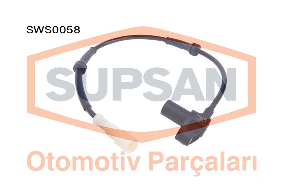 SUPSAN SWS0058 Abs Hiz Sensoru On Sol-Sağ Renault Clio Thalia 98> Clio Ii 98>05
