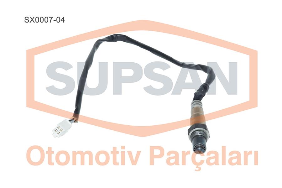SUPSAN SX0007-04 Sensör Oksijen Toyota Corolla 1.4 - 1.6 16v Vvt-İ Eng. 3zz-Fe / 4zz-Fe