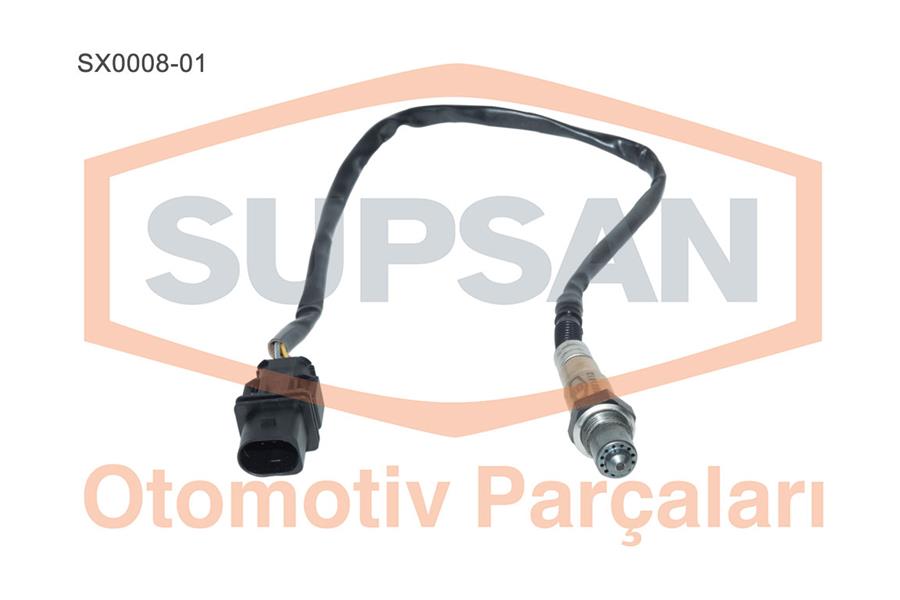 SUPSAN SX0008-01 Sensör Oksijen Opel Astra J 1.3 Cdti Eng. A13dte - Corsa D 1.3 Cdti Eng. A13dtc. Z13dte. A13dte. A1