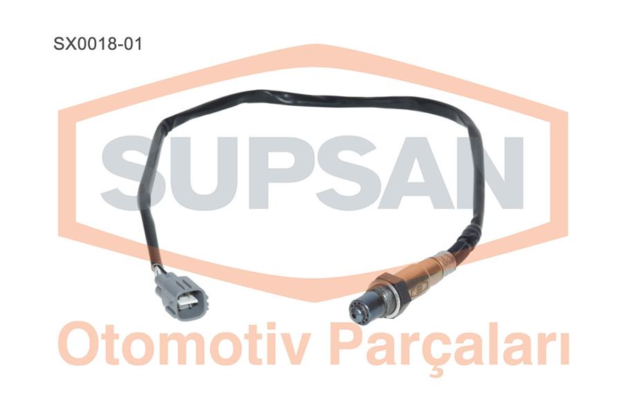 SUPSAN SX0018-01 Sensör Oksijen Toyota Corolla 1.6 16v 93 Model Karbüratörlü Eng. 4afe
