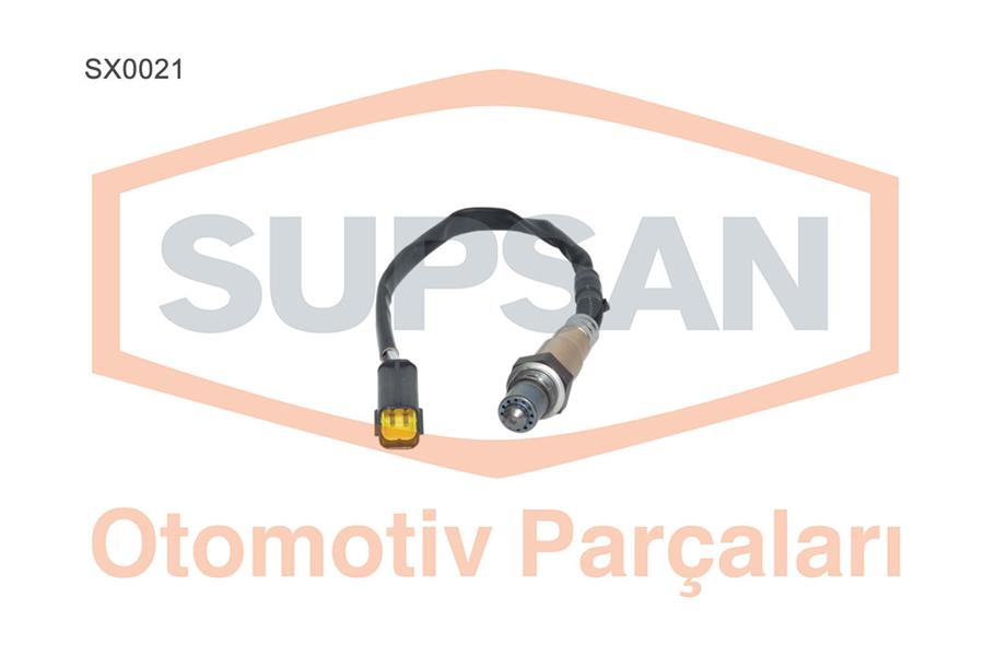 SUPSAN SX0021 Sensör Oksijen Fiat Palio. Bravo. Marea 1.6 16v Tork Motor Eng. 182 A 4.000 - 182 B6.000