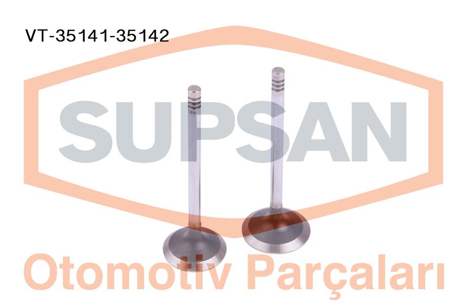 SUPSAN VT-35141-35142 Supap Takim Perkins Mf 250 Eng. 903.27 Mf 260-266 Gold Eng. 903.27t
