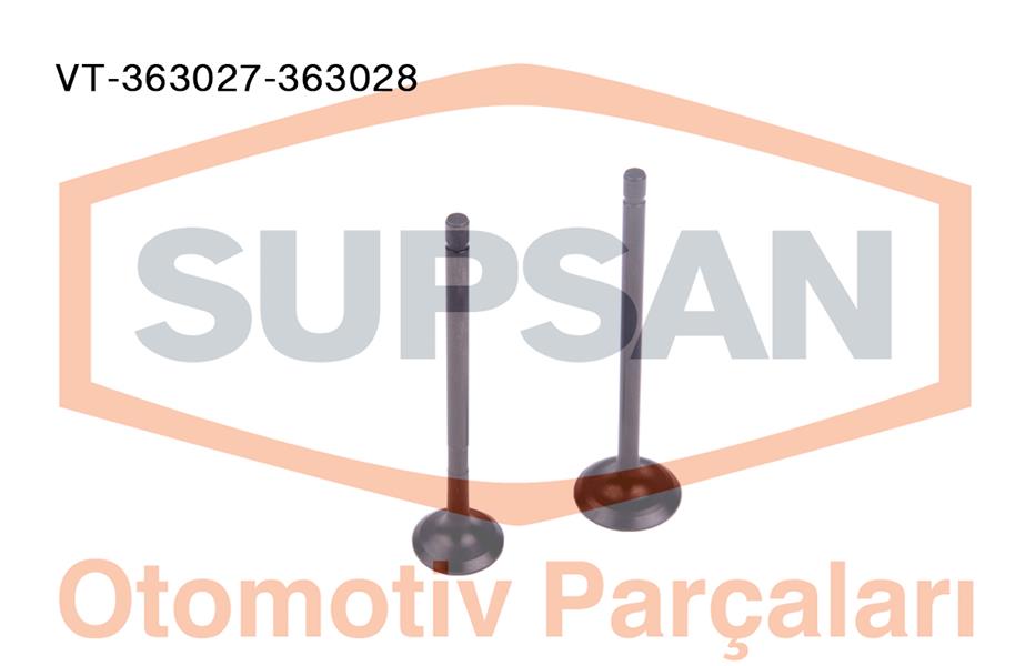 SUPSAN VT-363027-363028 Supap Takim Toyota Corolla 1.33 16v 1nr-Fe