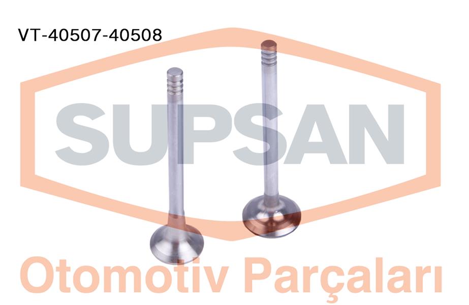 SUPSAN VT-40507-40508 Supap Takim Bmw 3.20i-5.20i 24v 1989-1992 7 Mm M50b20