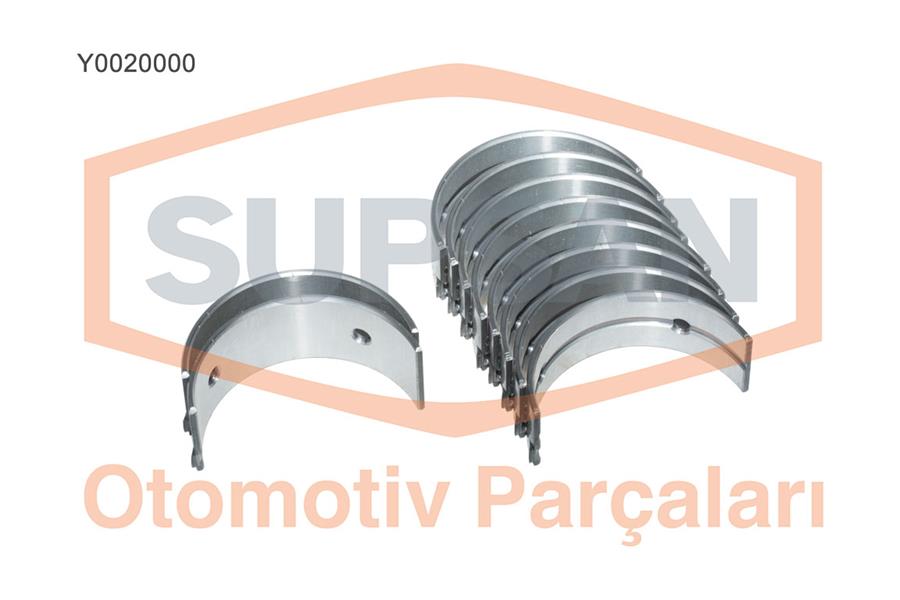 SUPSAN Y0020000 Yatak Ana Fiat Tempra / Uno 1.6 Eng. 176 A 9.000 - Uno 1.4 Eng. 146 C 1.000