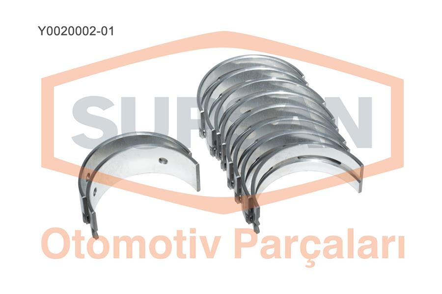 SUPSAN Y0020002-01 Yatak Ana Fiat Doblo 1.9 Diesel Eng. 223 A6.000