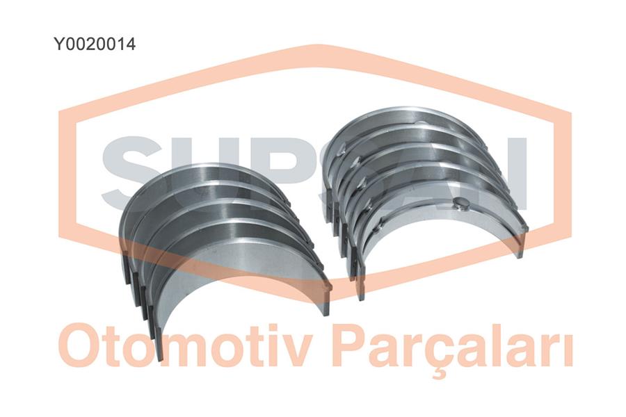 SUPSAN Y0020014 Ana Yatak Std Renault R9-R12 Megane 1.4 Clio 1.2 E7j