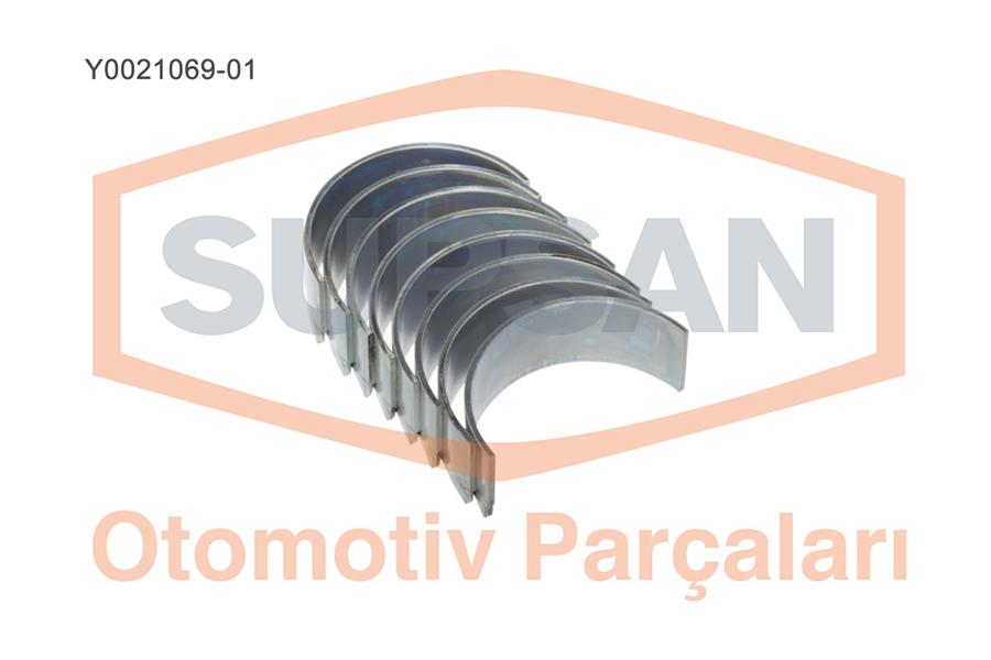 SUS-Y0021069-01 Kol Yatak 0.25 (5 Cift Yatak) ( Vw  Golf-Passat-Vento 1.9tdi (Ahu-Ale-Agr-Afn) Polo 1.4/1.6 (Aex-Akv