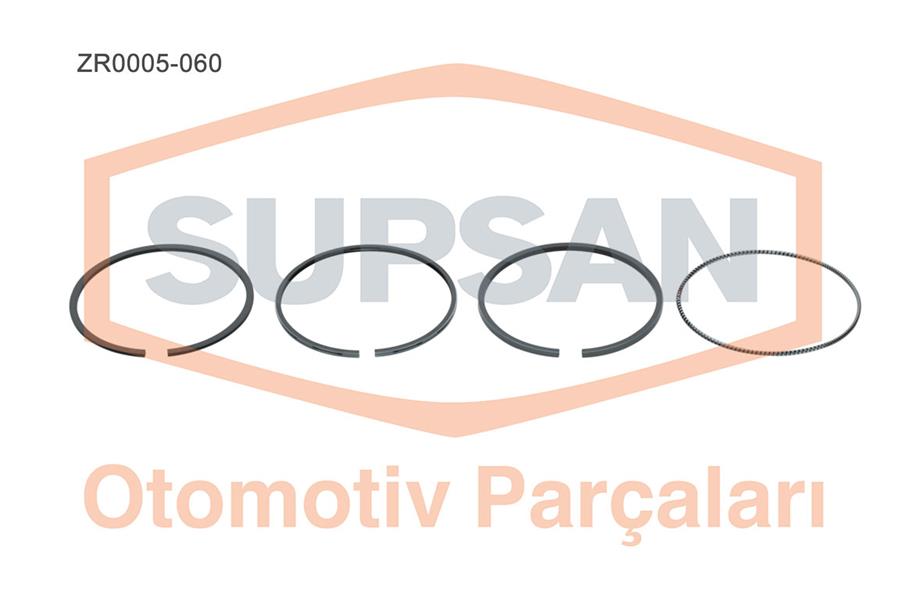 SUPSAN ZR0005-060 Segman Ford Focus 1.6 Tdci Duratorq 16v Eng. Dv6 109bg 2003 - ..