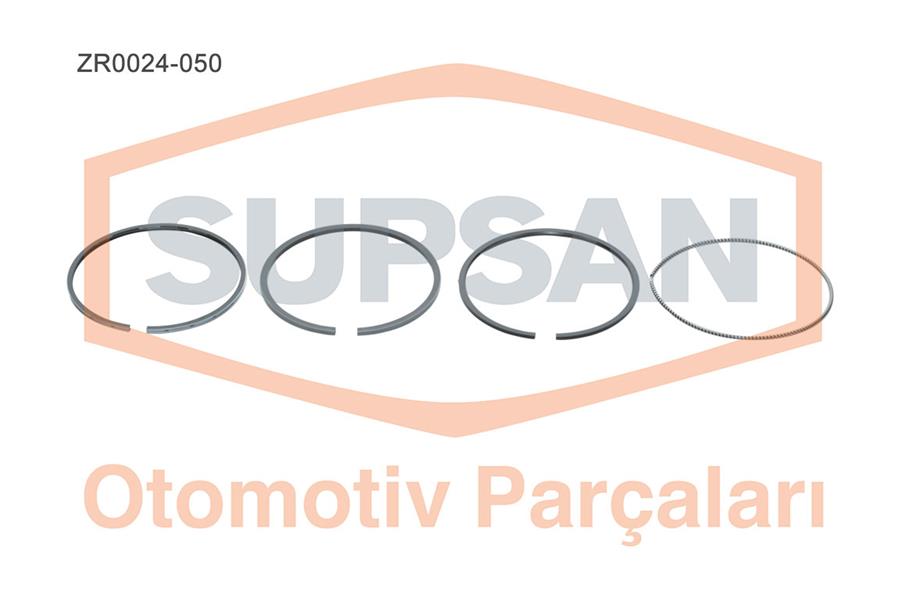 SUPSAN ZR0024-050 Segman Ford Fiesta / Fusion 1.4 Tdci Duratorq 8v Eng. Dv4 68bg 2002 >