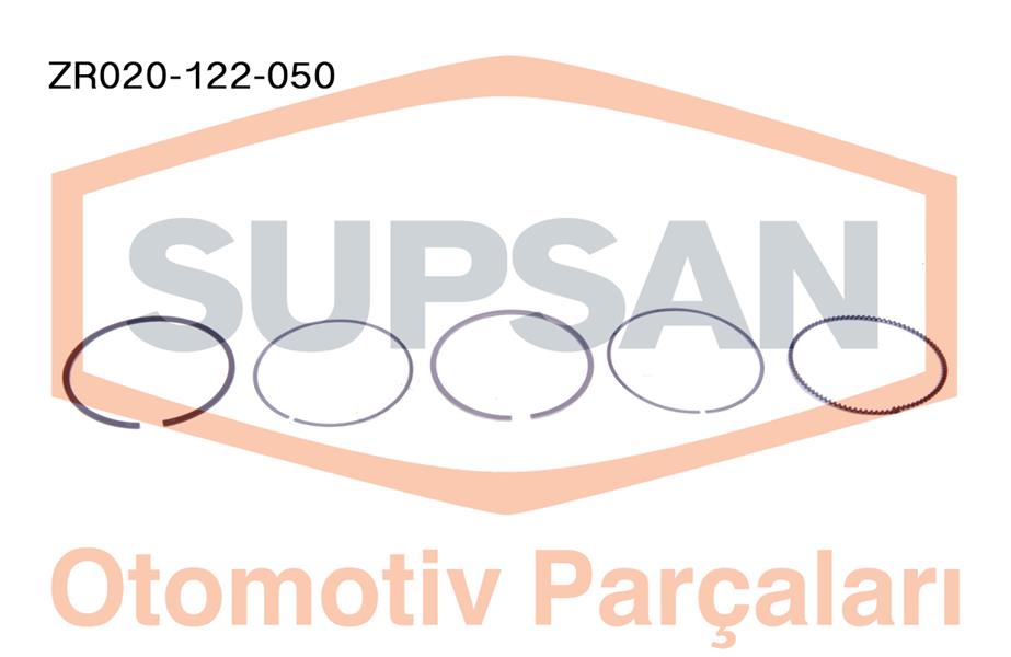SUPSAN ZR020-122-050 Segman Audi A1 1.4 Tsi 16v Eng. Caxa - A1 1.4 Tfsi 16v Eng. Cnva - A3/S3 1.4 Tsi 16v Eng. Caxc -