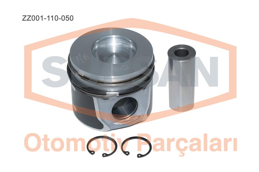 SUPSAN ZZ001-110-050 Piston Ford Transit Connect 1.8 Tdci Eng. Rwpa - Rwpc - Rwpd 110bg