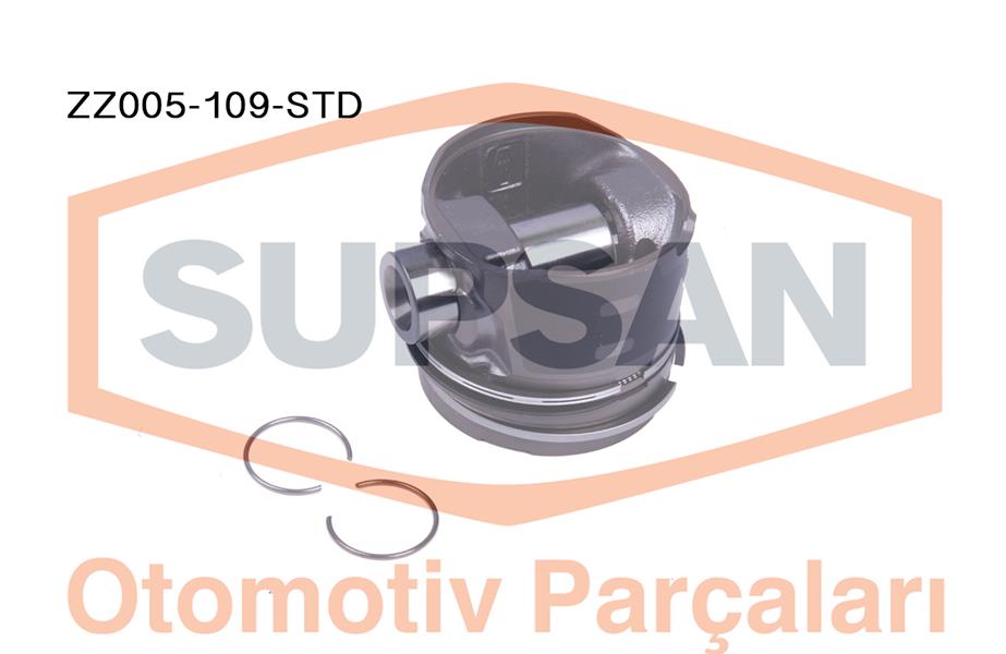 SUPSAN ZZ005-109-STD Piston Ford Focus 1.6 Tdci Duratorq 16v Eng. Dv6 109bg 2003 - ..