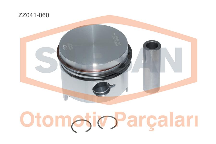 SUPSAN ZZ041-060 Piston Fiat 131 1600 - Dogan - Kartal - Sahin 60 Kw 80 Bg
