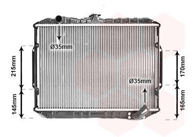 16-3011B Su Radyatoru Brazing Mitsubishi L 200 (K3t,K2t,K1t,K0t) 2.5 D M-T 1986-1996