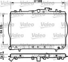 VALEO 733291 Radyatör Accent Ii-Verna Ii-Excel Iv