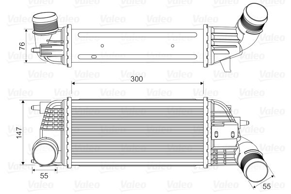 PSA 0384.N4 Turbo Soğutucu Radyatör