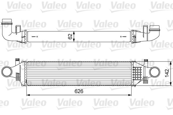 VALEO 818623 Turbosarj Radyatoru Mercedes W176 W246 C117 X156