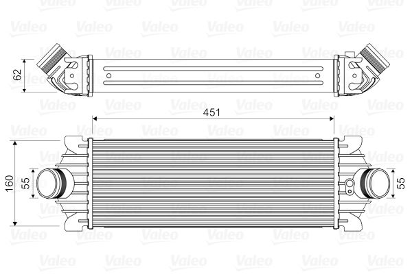 ORIS IFR005062 Turbo Intercooler Radyator Transit V347 11>14 V362 14>Custom 12>2.2tdci 155ps Arkadan Ceker