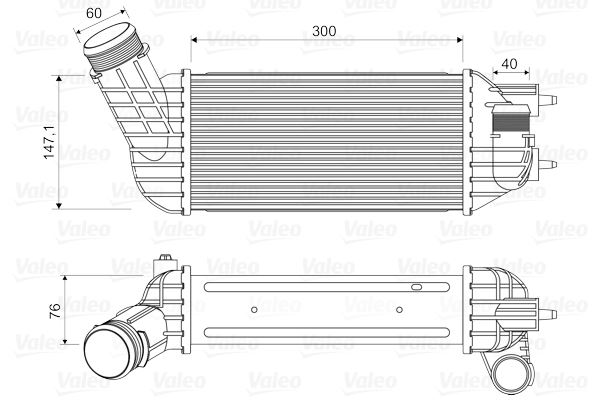 42-3311 Turbo Radyatoru (Intercooler) Citroen C4 Grand Picasso I 2.0 Hdi 150 150 Hp 2009-2013