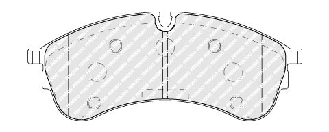 BOS-0986424930 On (1lb) Fren Balatasi-  (Vw Crafter 17-)