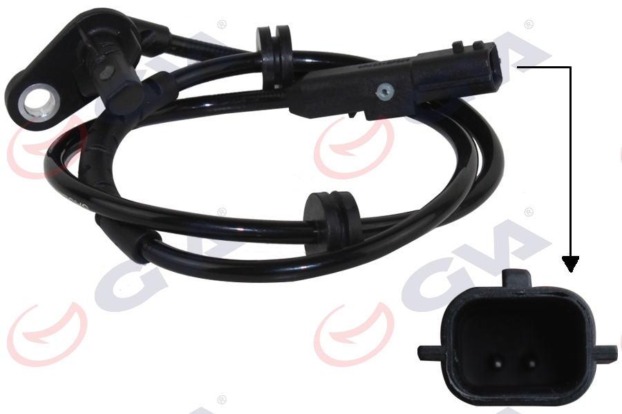 GVA 5314110 Abs Sensörü Arka Sag Clio Ii 98- 1640mm
