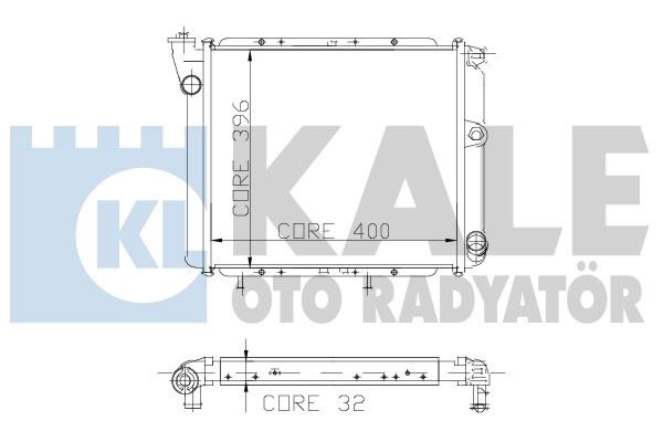 KALE-0503112AL Radyator (229600) R9 R11 Broadway Spring 2 Sira Al+Pl