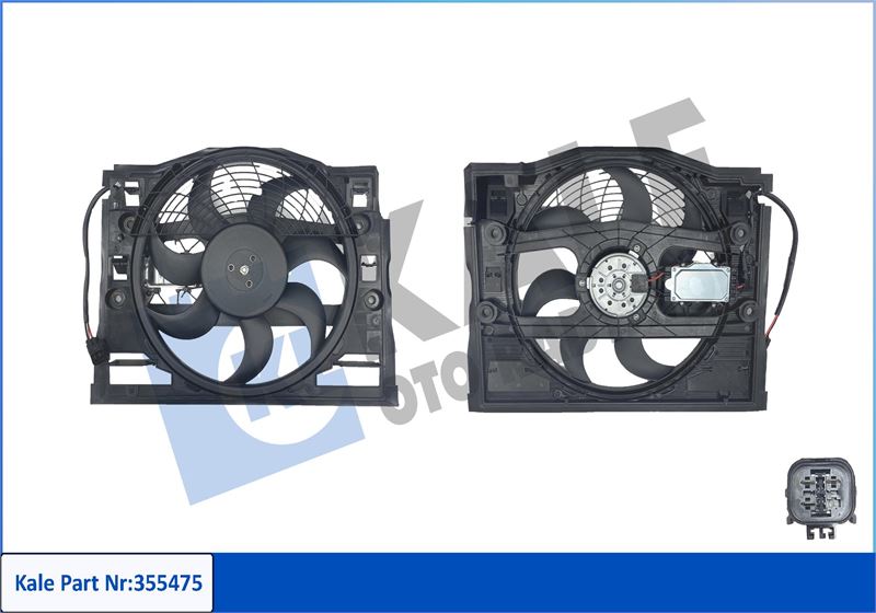 25-1400 Fan Motoru Davlumbazli Tekli Bmw 3 Serisi (E46) 316 I - 318 I - 320 I - 325 I - 328 I - 330 Xi 1998-205