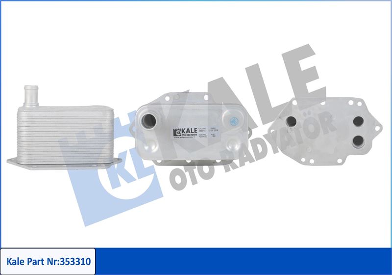 KALE 353310 Yag Sogutucusu Bmw M57n E46 E90 E91 E92 E93 E60 E61 E63 E64 E65 E66 E83 E53 E70 E71