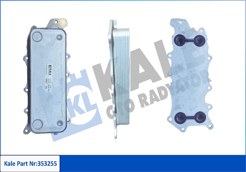 KALE 353255 Yag Sogutucusu Mercedes Om642 W204 C218 C219 W212 W221 W222 B906