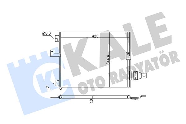 90496116 Viraj Aski Rotu Ön  Corsa C Combo C Vectra B Meriva