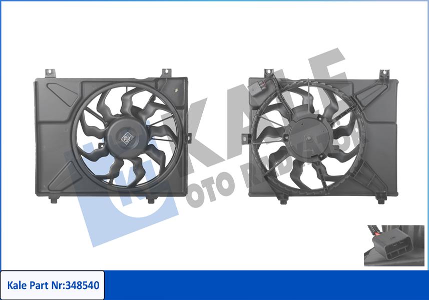 25-2133 Fan Motoru Davlumbazli Hyundai I10 I (Pa) 1.1 - 1.1 Crdi - 1.2 2008-2013