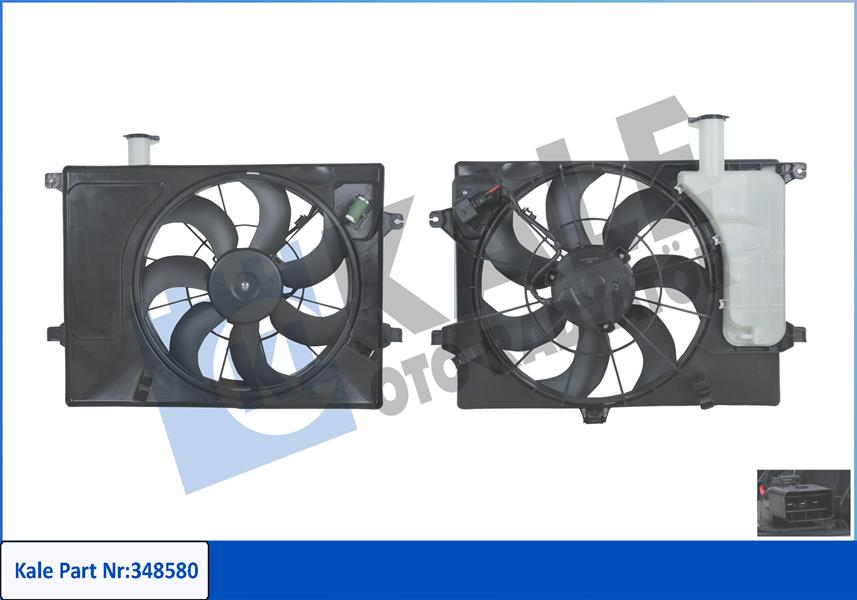 KALE-348580 Fan Motoru I30 - Kia Ceed (Davlumbazli)