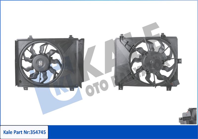 KALE 354745 Fan Motoru I10
