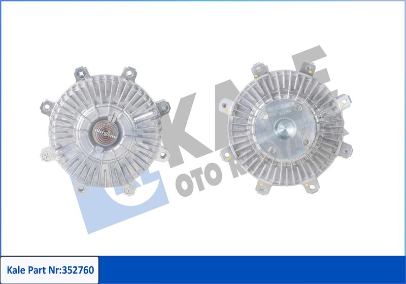 KALE 352760 Fan Termik Mitsubishi L300 2.5l 4d56 8v P15v 86-98 /Pajero 2.5l 4d56t L044g 88-91 / Hyundai H100 2.5l D4ba 4d55 4d56 Panelvan 94-05 / Galloper 2.5l 4d56 94-98