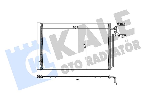 43-2602 Klima Radyatoru Land Rover Range Rover Iii (Lm) 3.0 D - 4.4 2002-2012