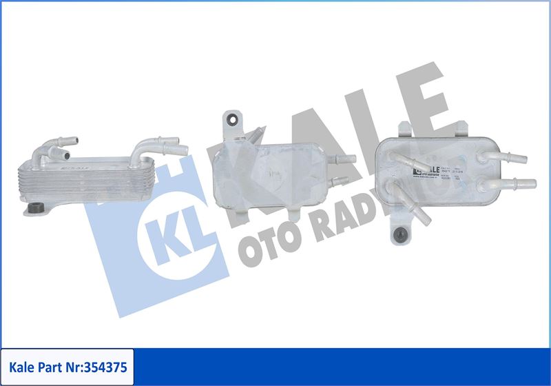 KALE 354375 Yag Sogutucusu Land Rover Defender Dt244 L315 L316 Discovery Iii-Iv 276dt L319 Range Rover 306d1 368 Dt L320 L322