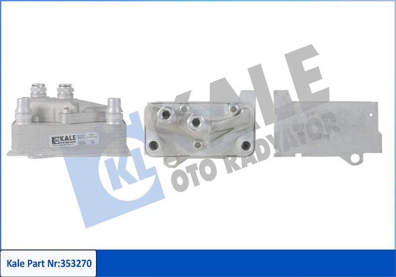 45-2814 Yag Sogutucu Mercedes (W205, S205, C205, W213, W222)