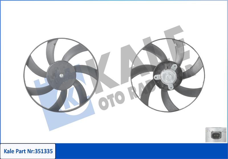 KALE 351335 Fan Motorclio Ii-Iii-Modus Fan Motor
